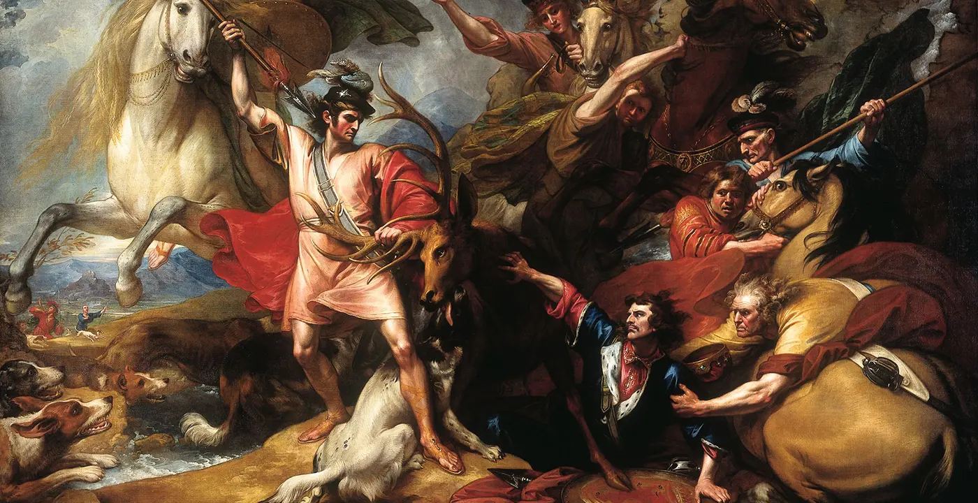 dalmore fury of the stag painting