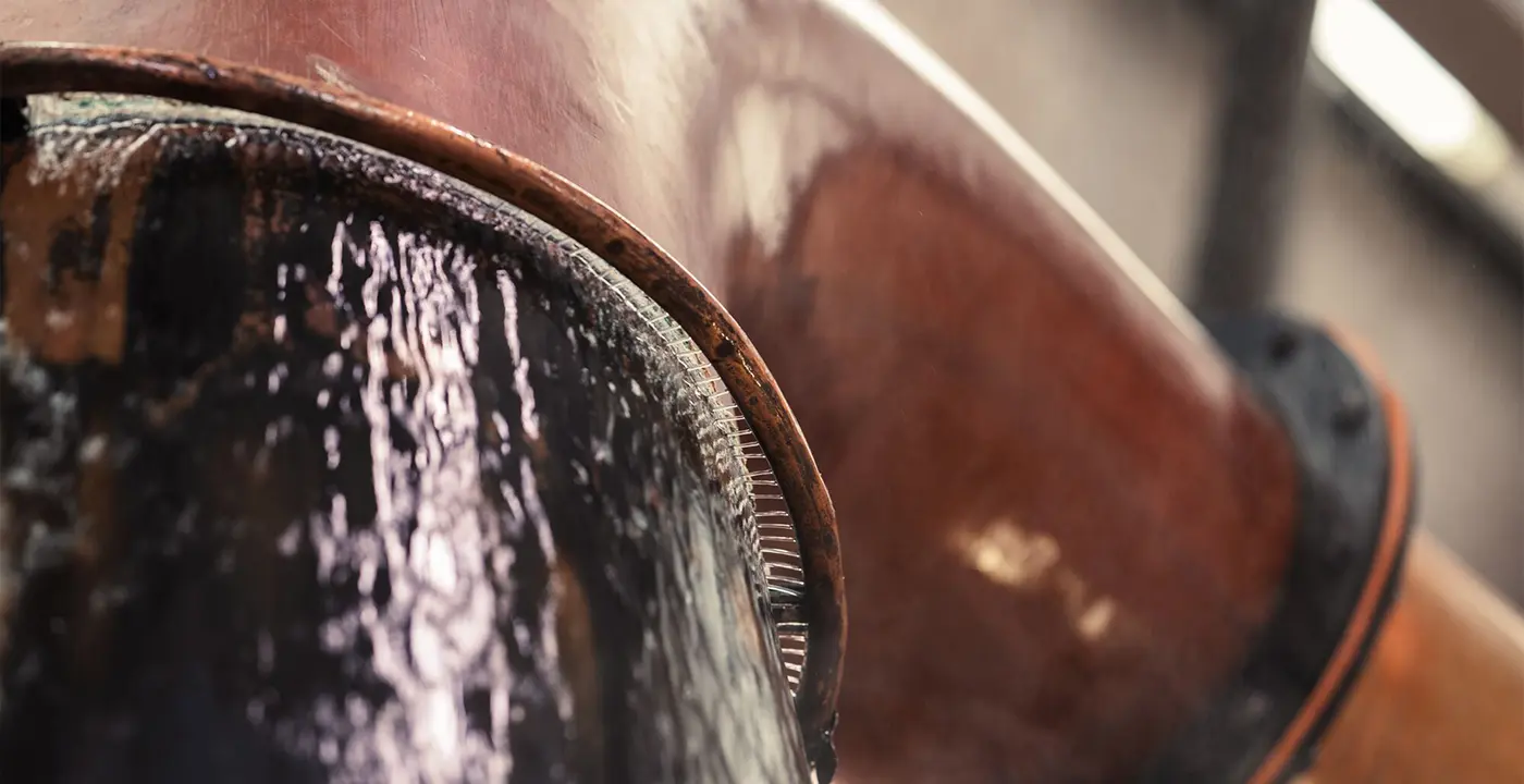 fettercairn distillery cooling ring pot still