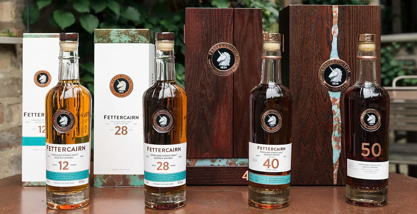 fettercairn whisky range