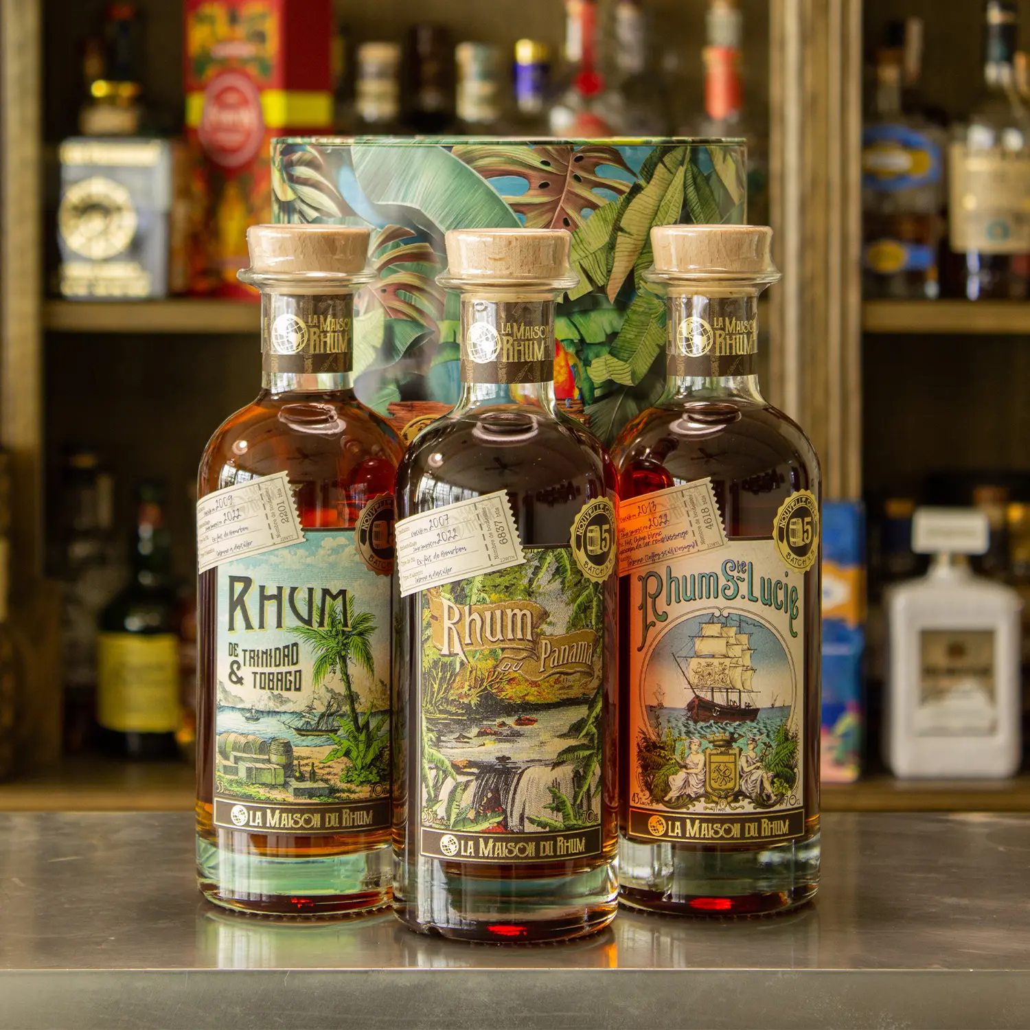 la maison du rhum batch 5 trinidad st. lucie panama rum