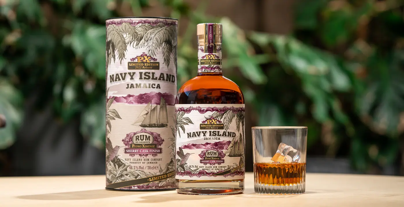 navy island sherry cask finish rum jamaica