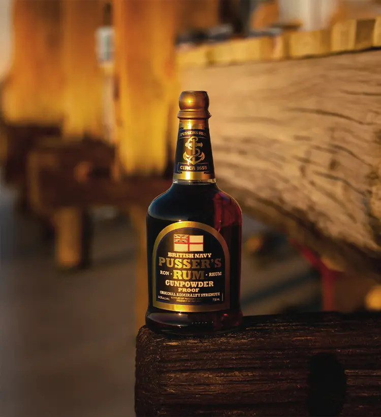 pusser's rum gunpowder proof cover photo