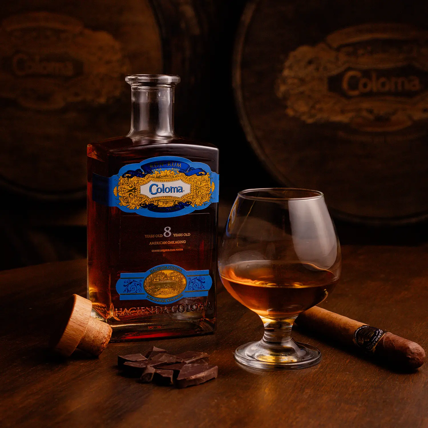 rum coloma columbia 8 years old 3 not cover