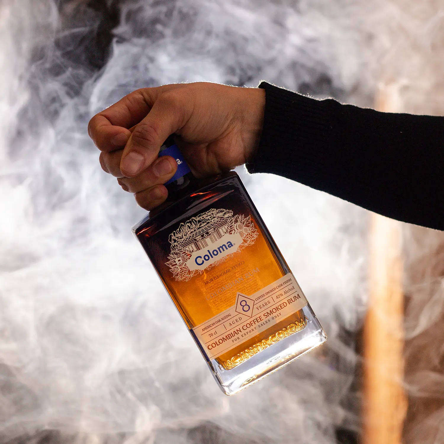 rum coloma columbia 8 years old coffee smoked 2
