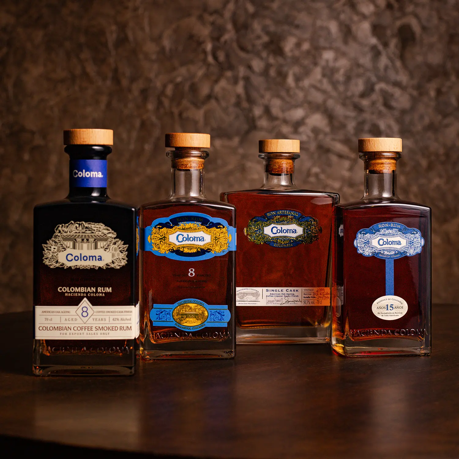 rum coloma columbia whole range