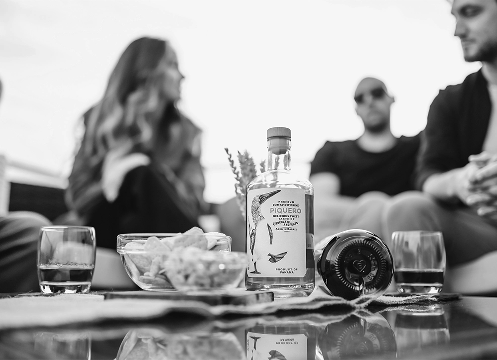 Piquero rum spirit drink panama